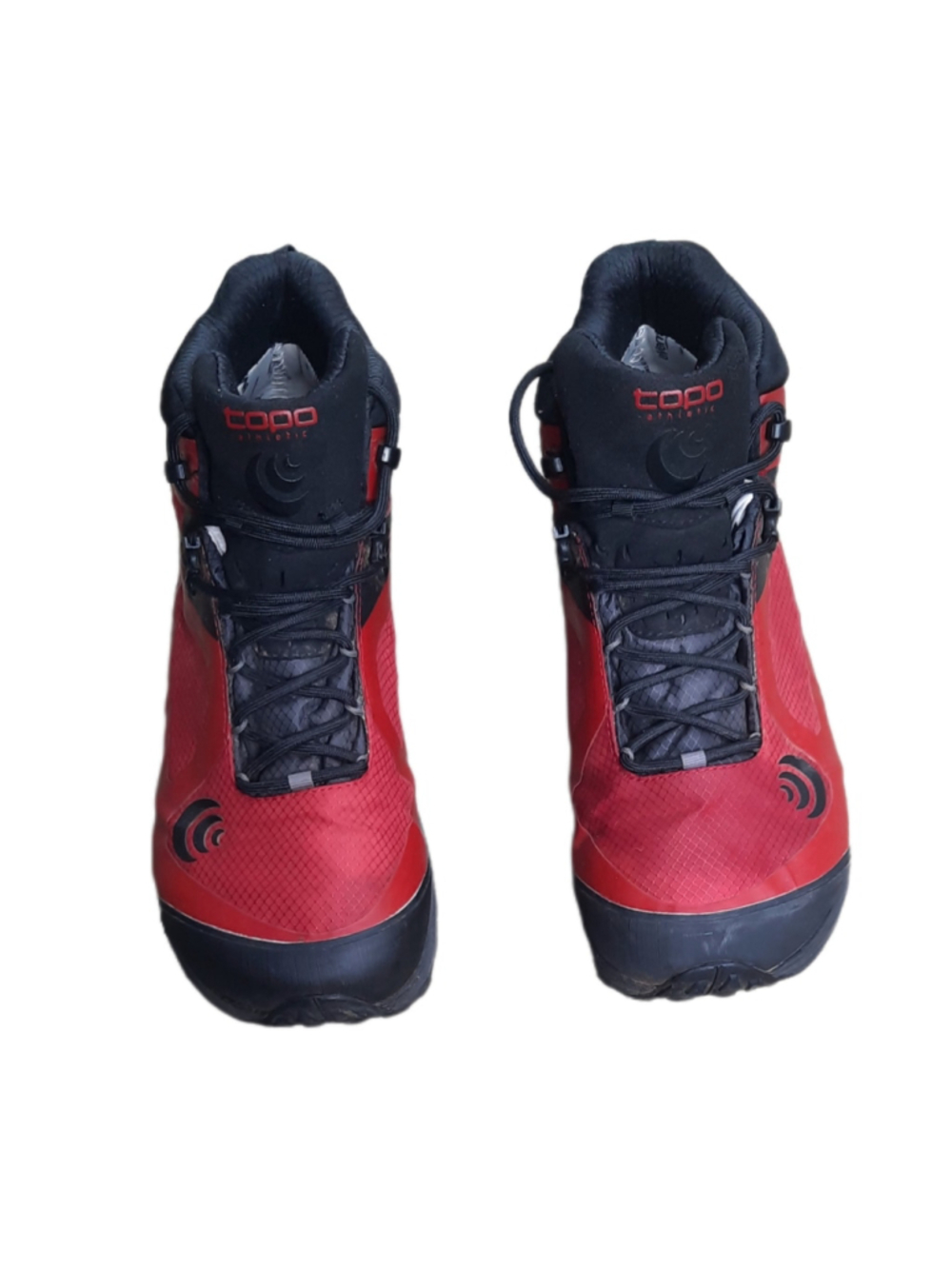 Topo Athletic Trailventure WP
Men's Size 12 Red Rust Black
Trail Shoes Sneakers